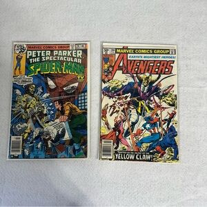 Marvel 2 Comics AVENGERS Sealed 1980